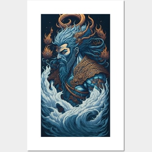 POSEIDON WALL ART Posters and Art